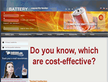 Tablet Screenshot of battery-capacity-tester.com
